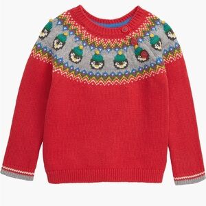 Mini Boden fair aisle sweater size 3-4 years